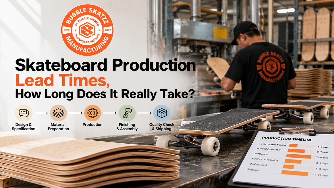 How Long Does It Take to Make a Skateboard for Your Own Brand