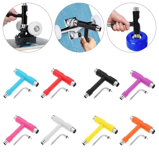 Skateboard T-Tools-Assorted Colors-20 Pack